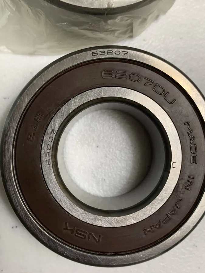 Подшипник NSK 63207DDUCE Deep Groove Ball Bearing 34.8mm Bore 72mm OD 27mm Width — фото лота 2