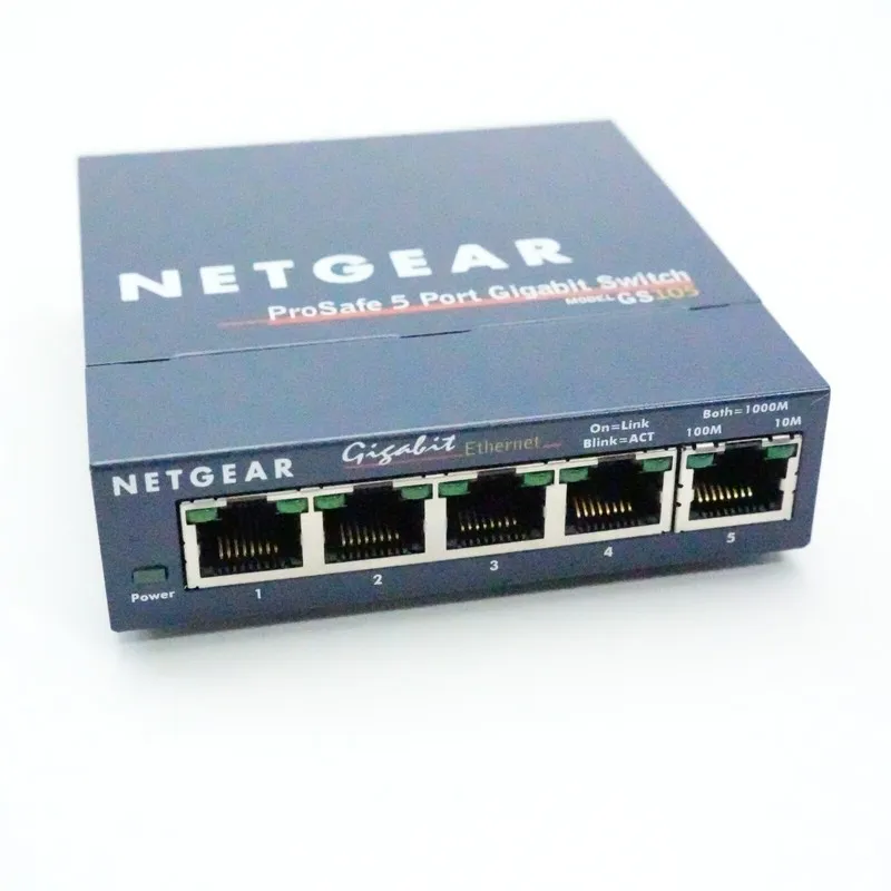 Коммутатор NETGEAR PROSAFE 5-PORT GIGABIT DESKTOP SWITCH MODEL No GS105