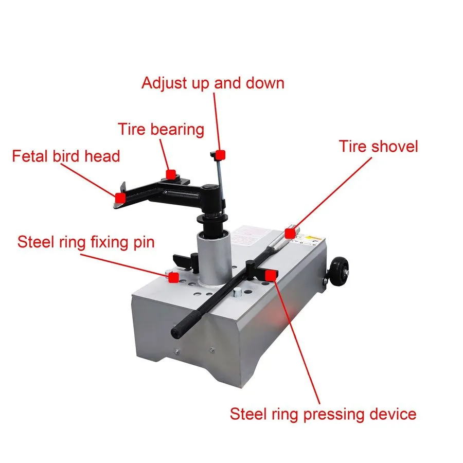 Шиномонтажный станок 110V 4KW Portable Tire Changing Machine R16 R17.9-19.5 R22. — фото лота 2