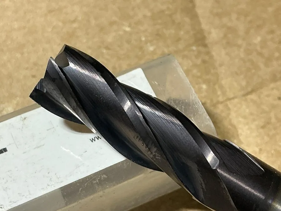 Режущий инструмент Yg-1 Tool 07584Tf Square End Mill, 0.375 In, Carbide — фото лота 2