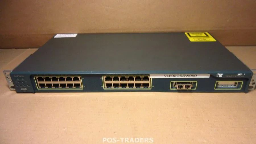 Коммутатор Cisco WS-C2950G-24-EI Catalyst 2950G 2 GBIC Slots 24-Port 10/100 Swit