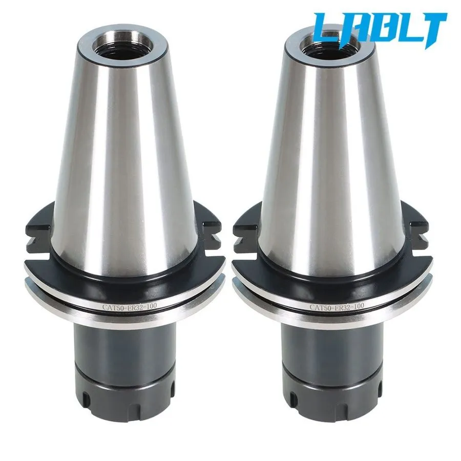 Режущий инструмент 150 mm CAT50-ER32 Collet Chuck 6" Gage Length 2 Chucks Tool H — фото лота 1