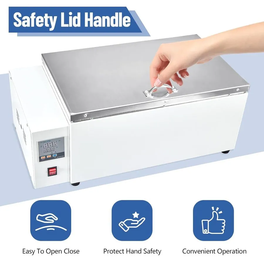 Водяная баня 30L Digital Thermostatic Water Bath ±0.5℃ Accuracy, 304 SS, Timer ( — фото лота 2