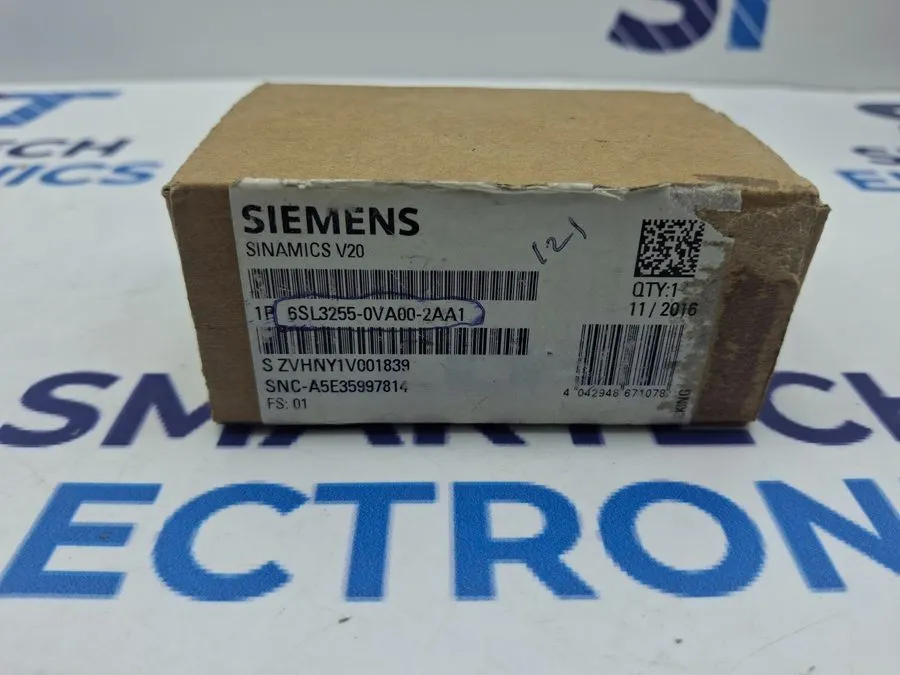 Частотный преобразователь 6SL3255-0VA00-2AA1 SIEMENS SINAMICS V20 BOP