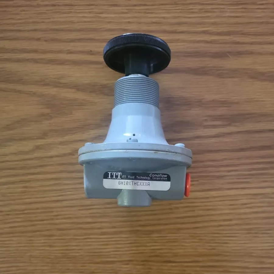 Трубопроводная арматура ITT Conoflow GH10XTHCXXXA Air Pressure Regulator 0-5 PSI — фото лота 2