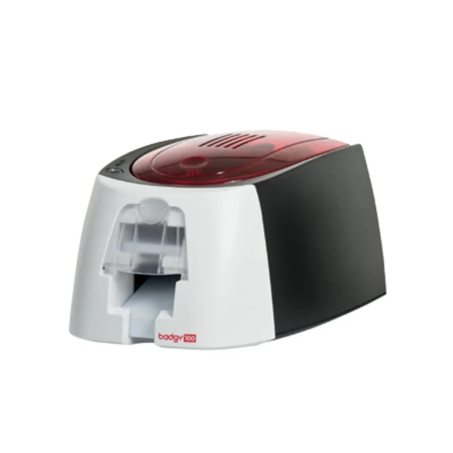 Принтер этикеток Evolis B12U0000RS Badgy100 Card Printer Color 40 Card Feeder