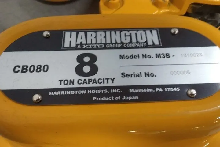 Таль Harrington Cb080-10 Manual Chain Hoist, 16000Lb, 10Ft Lift