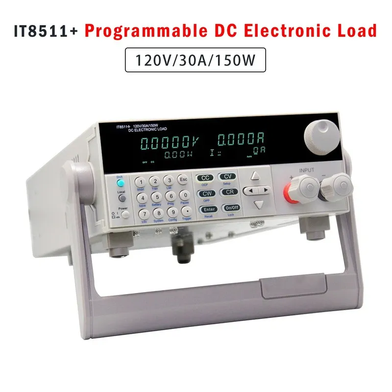 Электронная нагрузка ITECH IT8511+ 120V/30A/150W Single-Channel Programmable DC 