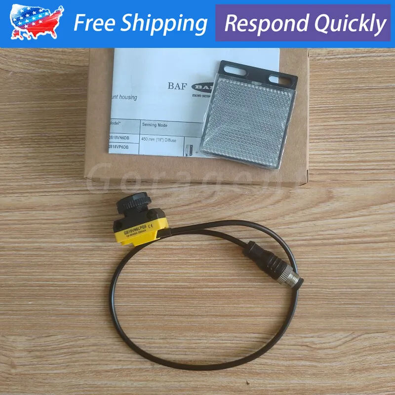 Фотоэлектрический датчик Banner QS18VN6LPQ5 Photoelectric Sensor 10-30 VDC