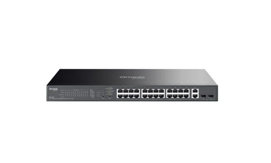 Коммутатор TP-Link ES228GP Omada 28-Port Gigabit Easy Managed Switch with 24-Por — фото лота 1