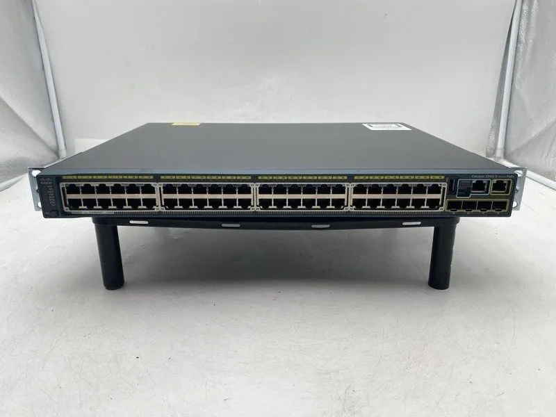 Коммутатор Cisco WS-C2960S-48FPS-L Catalyst 2960-S 48-Port PoE+ Network Switch