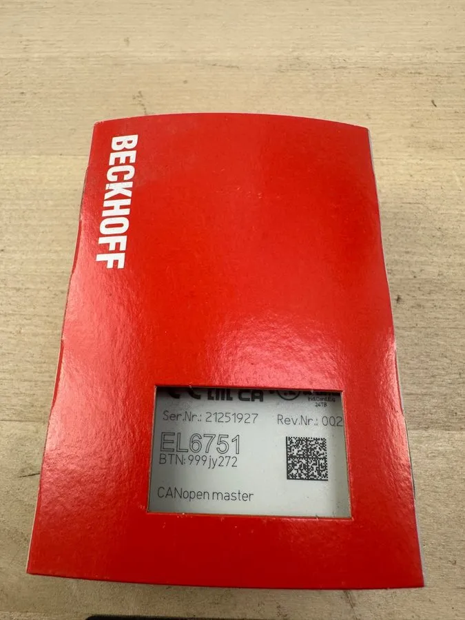 Модуль ввода-вывода Beckhoff EL6751 EtherCAT Terminal