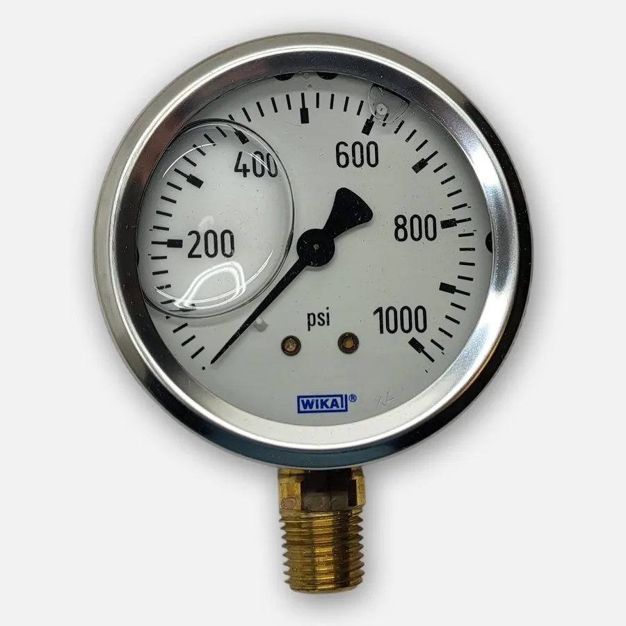 Трубопроводная арматура Wika 9767126 Pressure Gauge Type 213.53 2.5" Stainless S