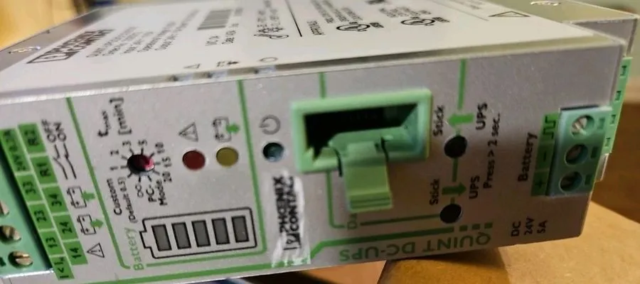 Блок питания Phoenix Contact QUINT-UPS 1AC24DC10 Power Supply Unit — фото лота 2