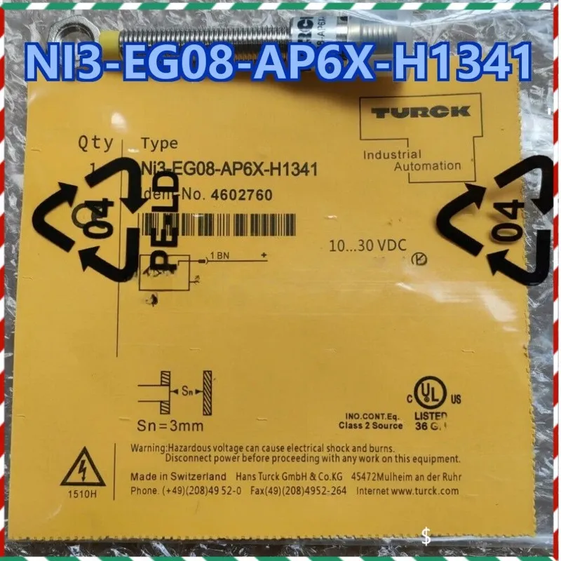 Датчик приближения ONES TURCK NI3-EG08-AP6X-H1341 Sensor&Proximity Switch
