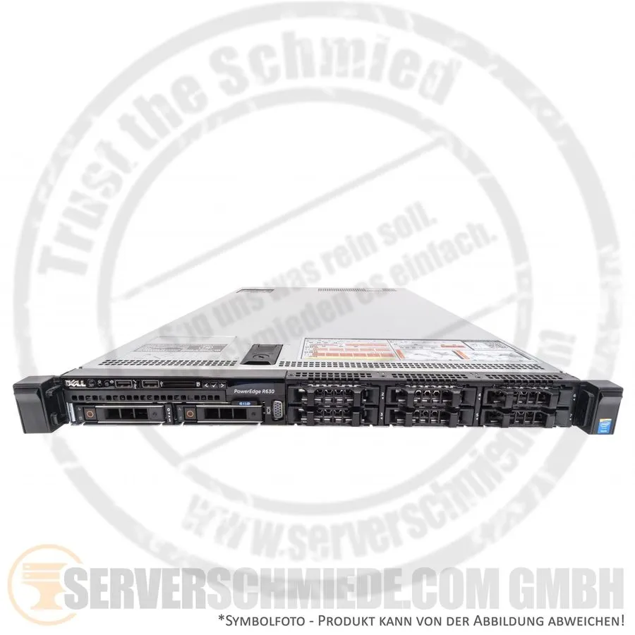Сервер Dell PowerEdge R630 Server 2x Intel Xeon E5-2620v3 16GB 0HD PERC H730 Min