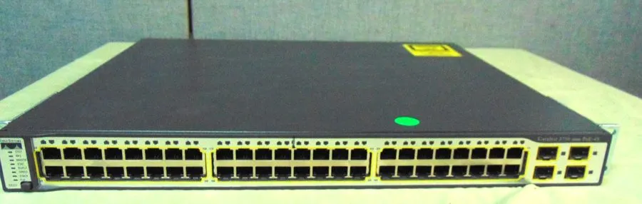 Коммутатор Cisco WS-C3750-48PS / / Factory Reset