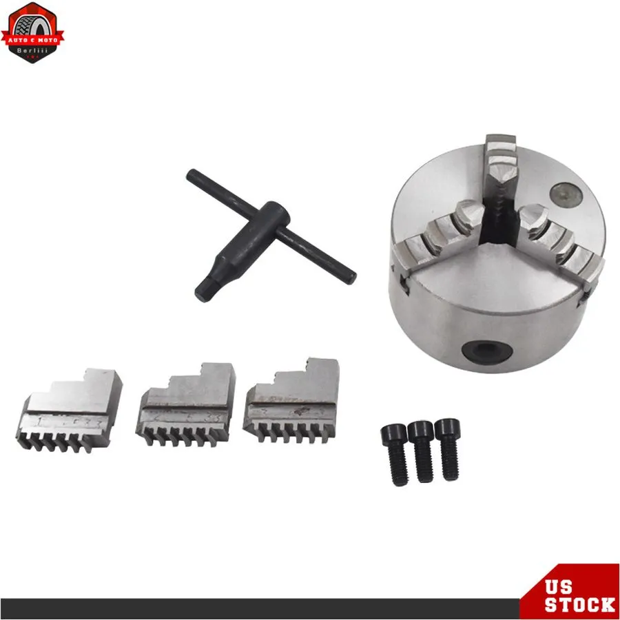 Режущий инструмент Labwork K11-100 4" Lathe Chuck 3 Jaw Self centering Milling M