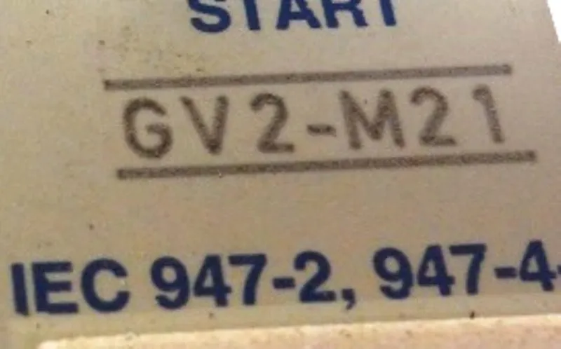 Автоматический выключатель TELEMECANIQUE GV2-M21 17-23A 690V 50/60HZ 6KV MOTOR C