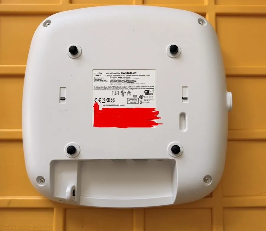 Точка доступа Wi-Fi Cisco Meraki CW9164I-MR Catalyst 9164 WiFi 6E Access Point U — фото лота 1