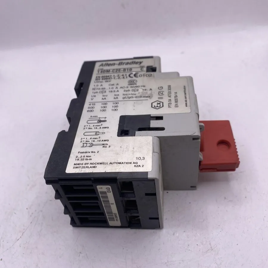 Автоматический выключатель Allen Bradley 140M-C2E-B10 Motor Protection Circuit B