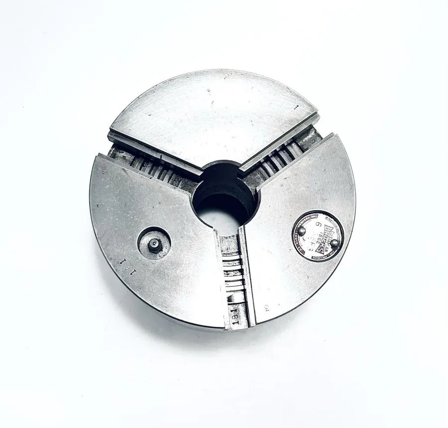 Режущий инструмент CUSHMAN 6" 3-JAW LATHE CHUCK Self-Centering L0 Mount #6-36E3  — фото лота 1