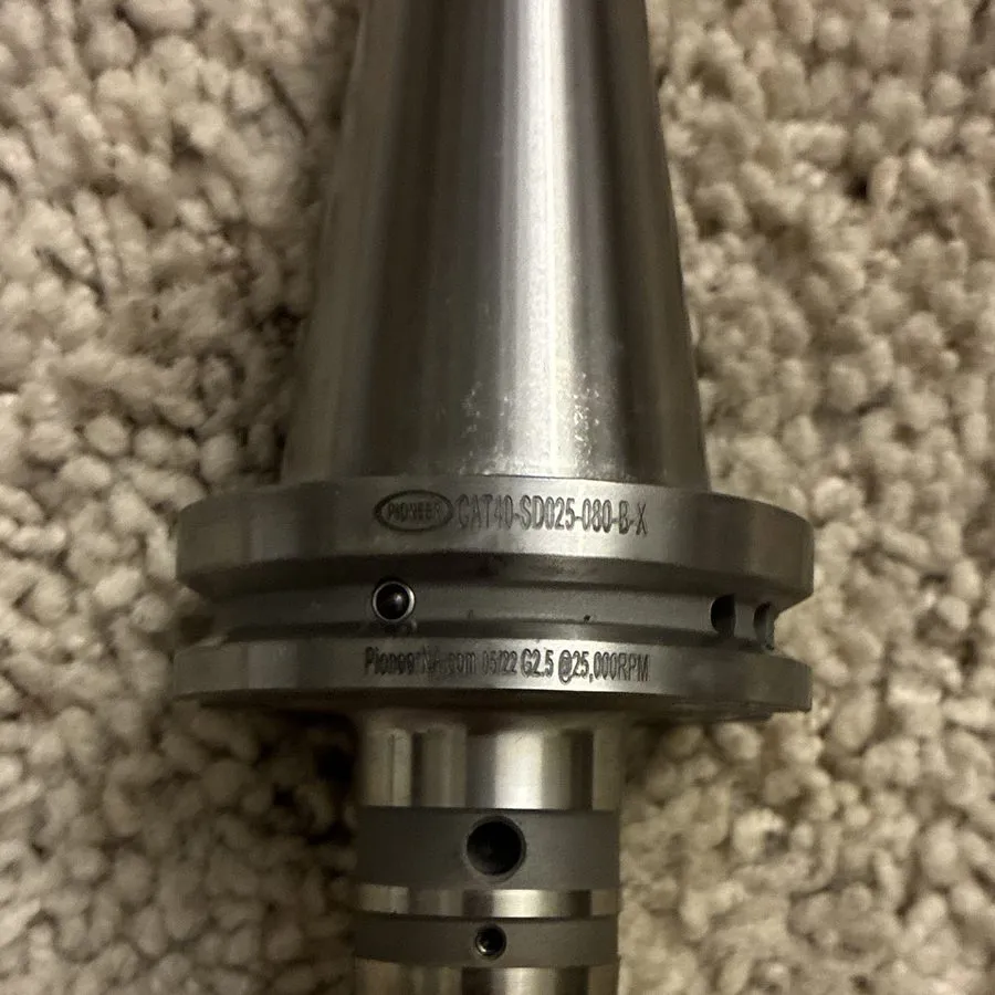 Режущий инструмент Pioneer CAT40 .25” Bore 3.15” Projection Shrink Fit Tool Hold — фото лота 1