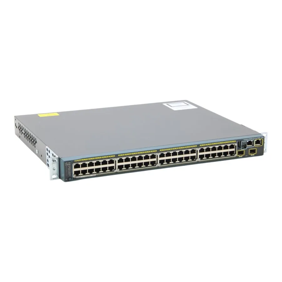 Коммутатор Cisco WS-C2960S-48FPD-L 48-Port PoE+ 740W 10G SFP+ Switch