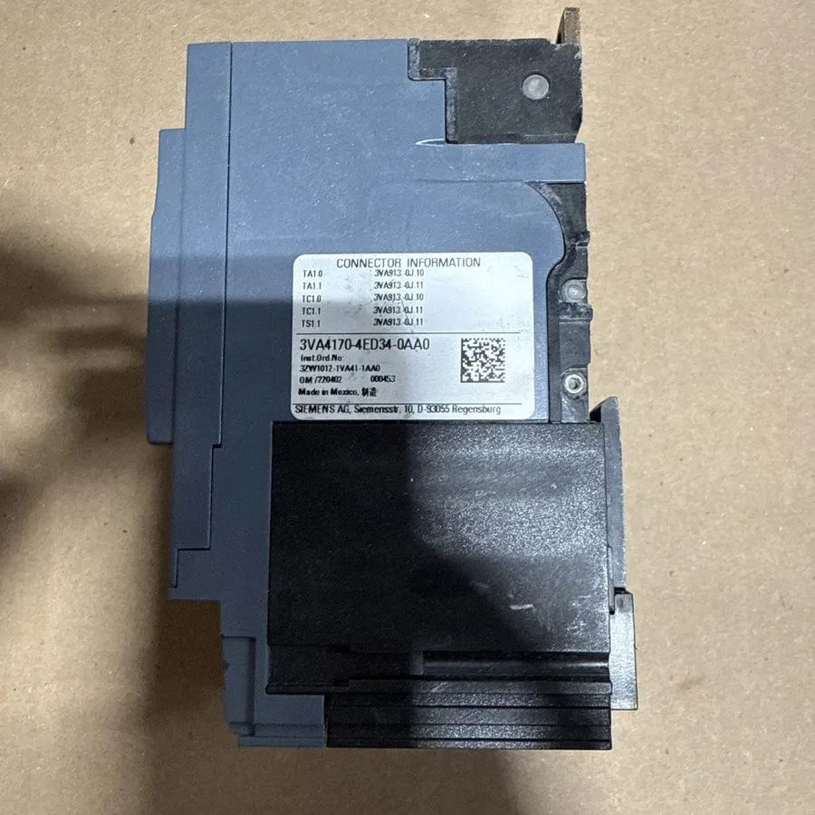 Автоматический выключатель 3VA4170-6ED34-0AA0 SIEMENS 3 POLE 70A 480V 65kA CIRCU