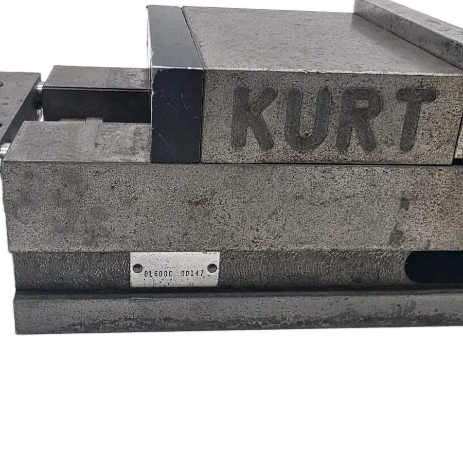 Станочные тиски KURT D1600C 6" Double Station CNC Milling Machine Vise w/ Handle — фото лота 1