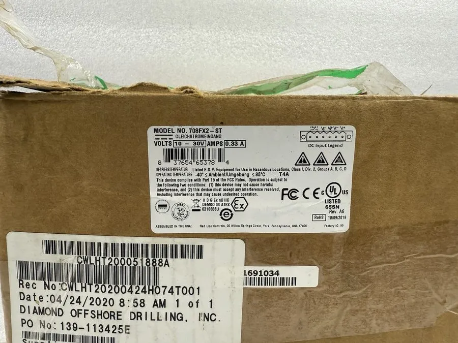 Коммутатор N-Tron 708FX2-ST Industrial Ethernet Switch 8-Port 10-30VDC Marine