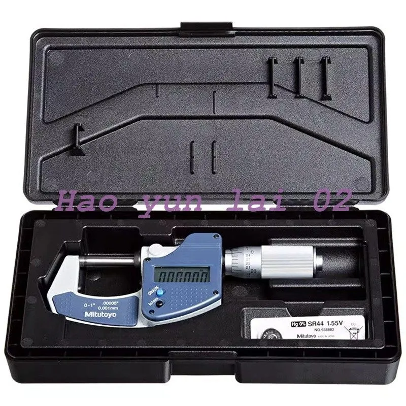 Микрометр Mitutoyo 0-1” 293-832-30 Digital Micrometer w/Hard Case