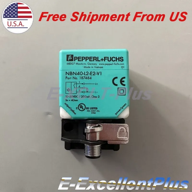 Датчик приближения Pepperl & Fuchs Proximity Sensor NBN40-L2-E2-V1 187484 10-30V