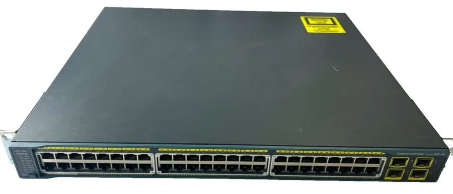 Коммутатор Cisco WS-C2975GS-48PS-L 48-Port Ethernet Gigabit PoE Network Switch