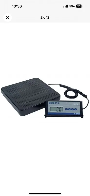 Весы Cardinal Shipping Scale Detecto DR150 Low Platform Scale-150 lb Capacity