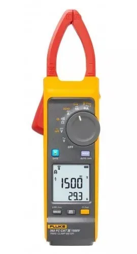 Тестер FLUKE 393 FC Wireless True-RMS AC/DC Clamp Meter Fluke Connect — фото лота 1