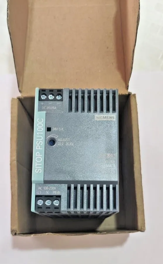 Блок питания Siemens 6EP1332-5BA10 SITOP PSU100C 24VDC 4A DIN Rail Power Supply