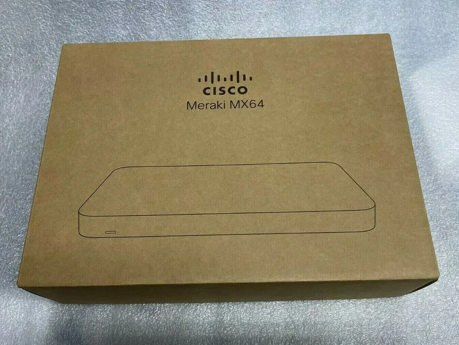 Маршрутизатор Cisco Meraki MX64-HW Router/Security Firewall 4-Port Cloud Managed