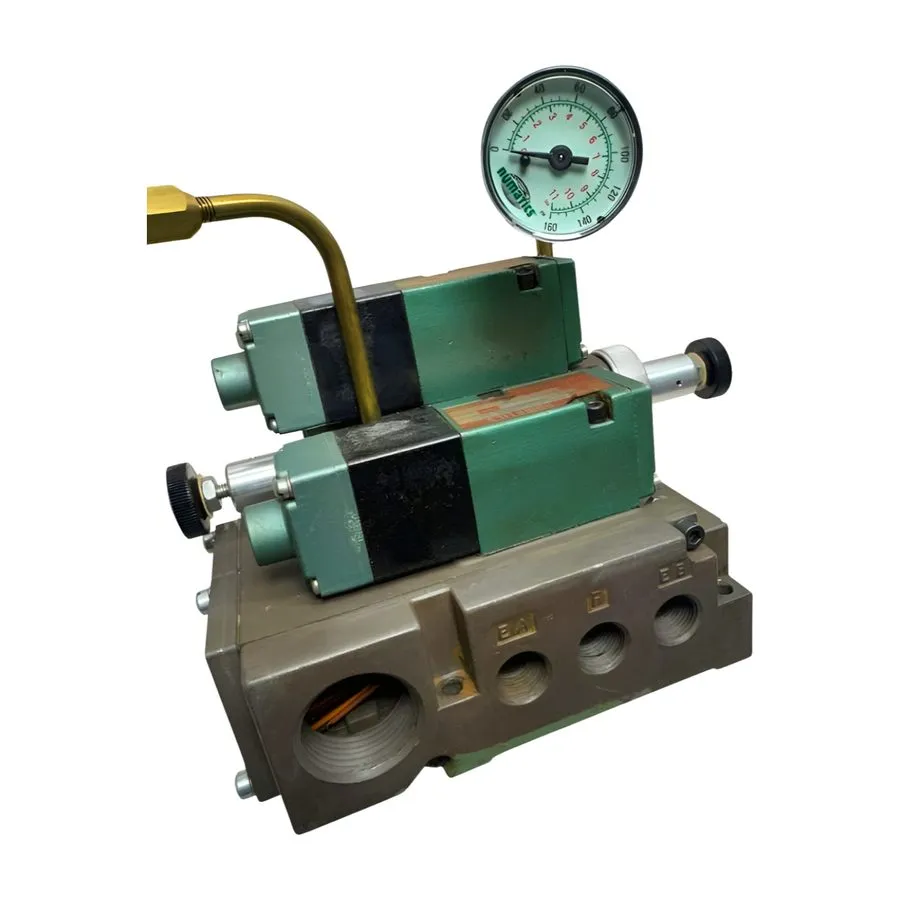 Пневмоклапан Numatics 082RT11BJ016T Pneumatic Regulator Valve w/Gauges, 081RT100