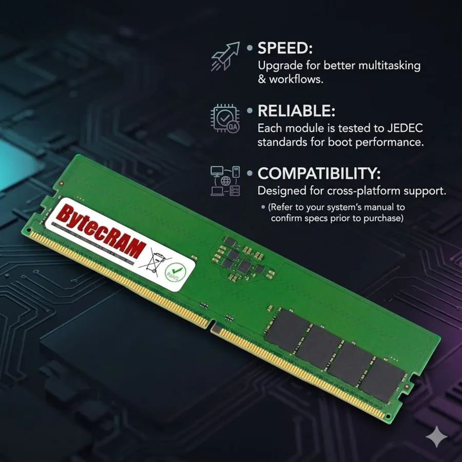 Модуль памяти 32GB Latitude 5531 DDR5 4800MHz PC5-38400 Non-ECC SODIMM Laptop RA