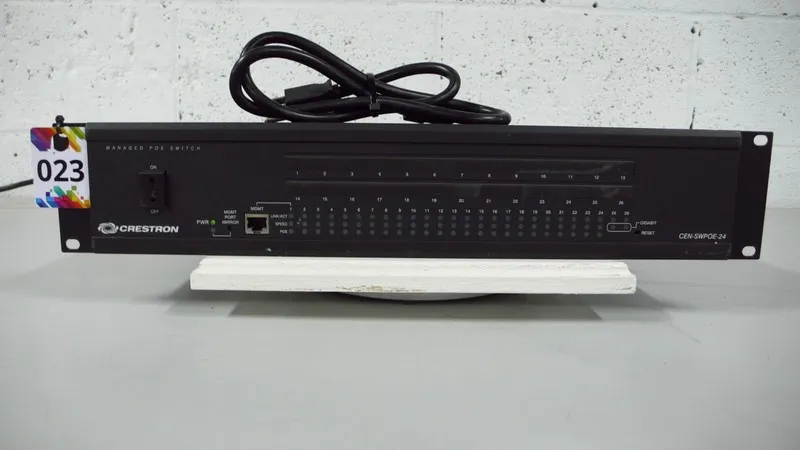 AV-оборудование Crestron CEN-SWPOE-24 24-Port Managed PoE Switch