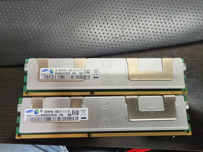 Модуль памяти Samsung M393B1K70CHD-YH9 8GB 2RX4 PC3L-10600R DDR3 ECC RDIMM Shiel