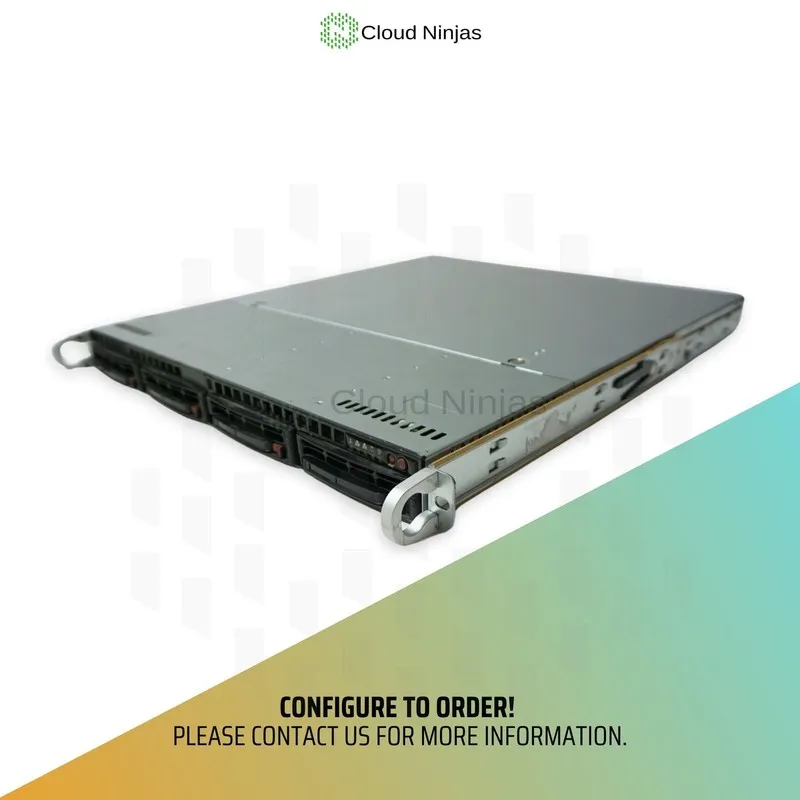 Сервер Cloud Ninjas ARSL-2M2 Ryzen 9 9950x 16 Core DDR5 NVMe M.2 Liquid Cooling 