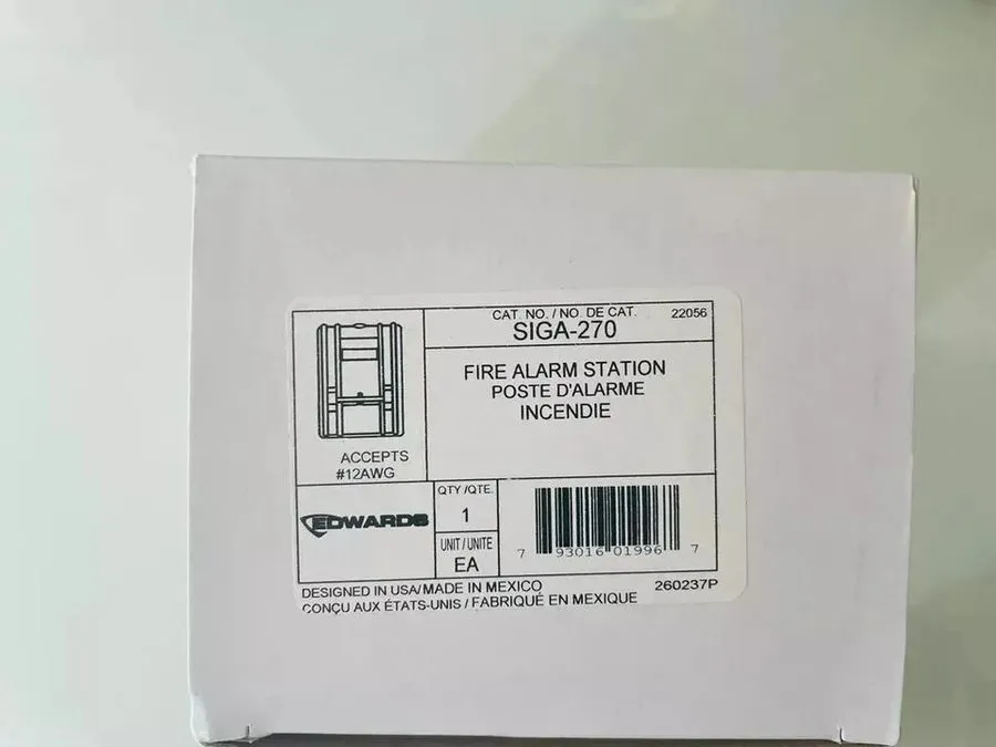 Оборудование пожарной сигнализации PACK OF THREE EDWARDS SIGA-270 FIRE ALARM MAN
