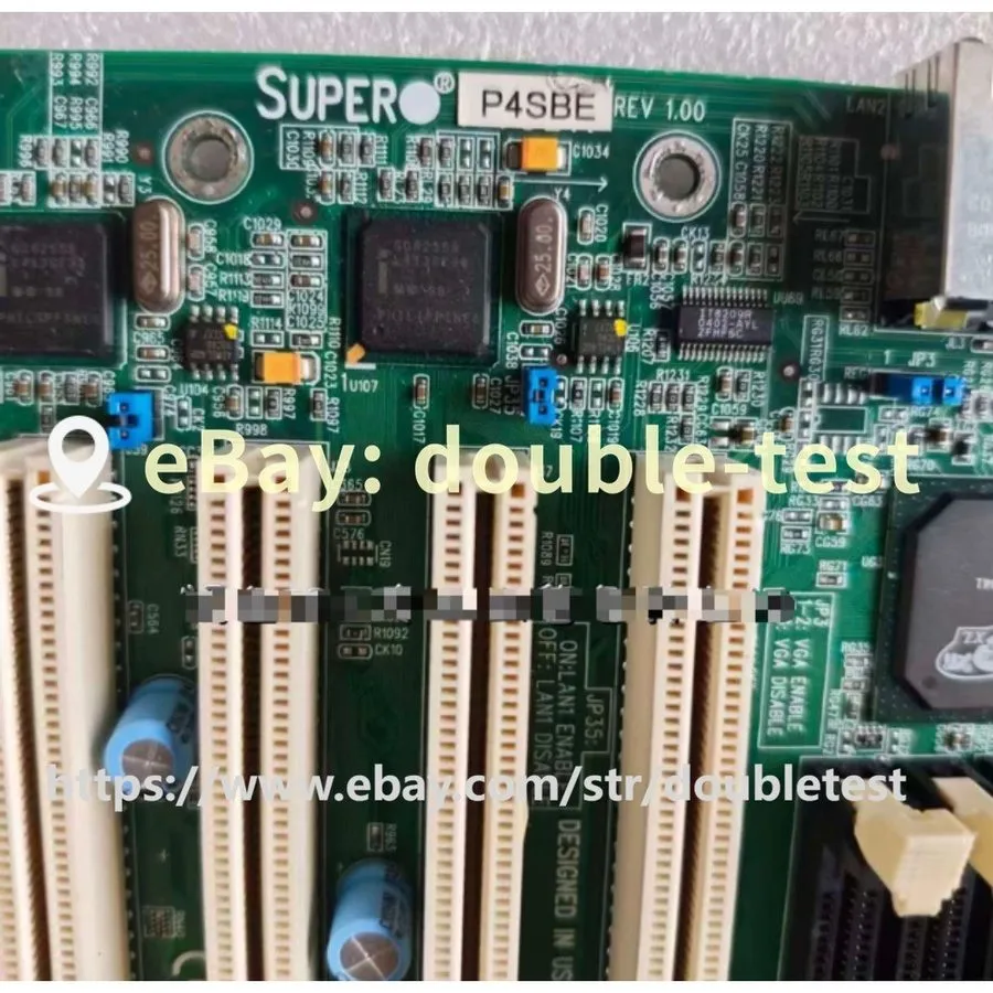 Материнская плата Supermicro P4SBE REV 1.00 478-pin Industrial PC Motherboard