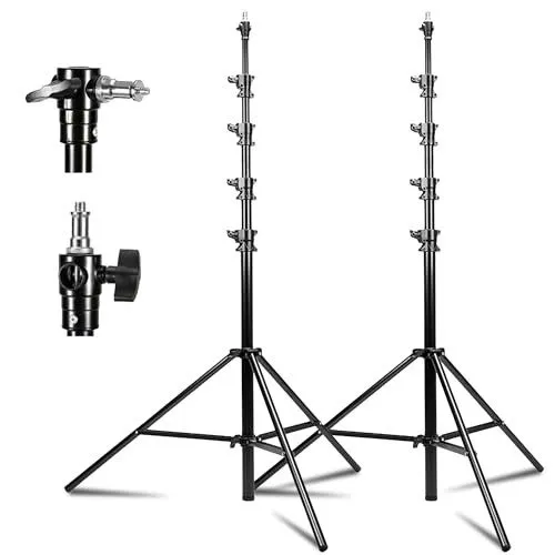 Оборудование видеонаблюдения Heavy Duty Light Stand Tripod 15.7ft Air Cushioned  — фото лота 2