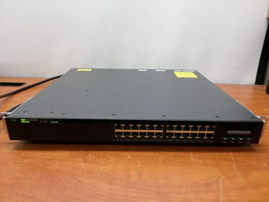 Коммутатор Cisco WS-C3650-24PS-L 28 Ports Fully Managed Ethernet Switch (LAN Bas