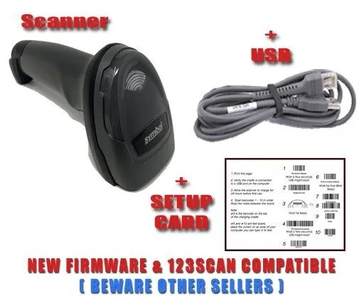 Сканер штрих-кода Zebra DS2208 Wired 2D Barcode Scanner Handheld USB POS Imager