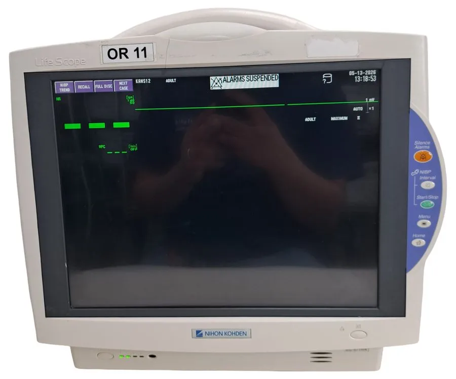 Монитор пациента NIHON KOHDEN LIFE SCOPE BSM-6701A BEDSIDE PATIENT MONITOR — фото лота 2