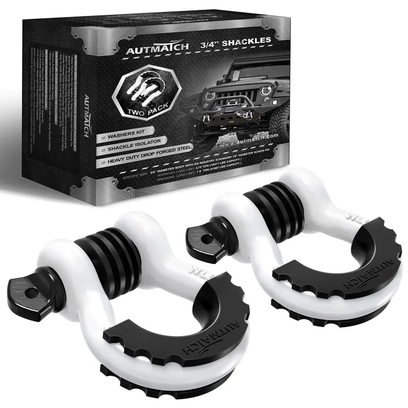 Такелажная скоба D Ring Shackle 3/4" Shackles 41,887Ibs Break Strength Clevis Sh